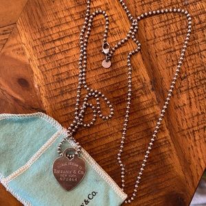 Tiffany & co return to Tiffany toggle necklace